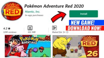Pokemon Adventure Red on Android and iOS Device Download NOW